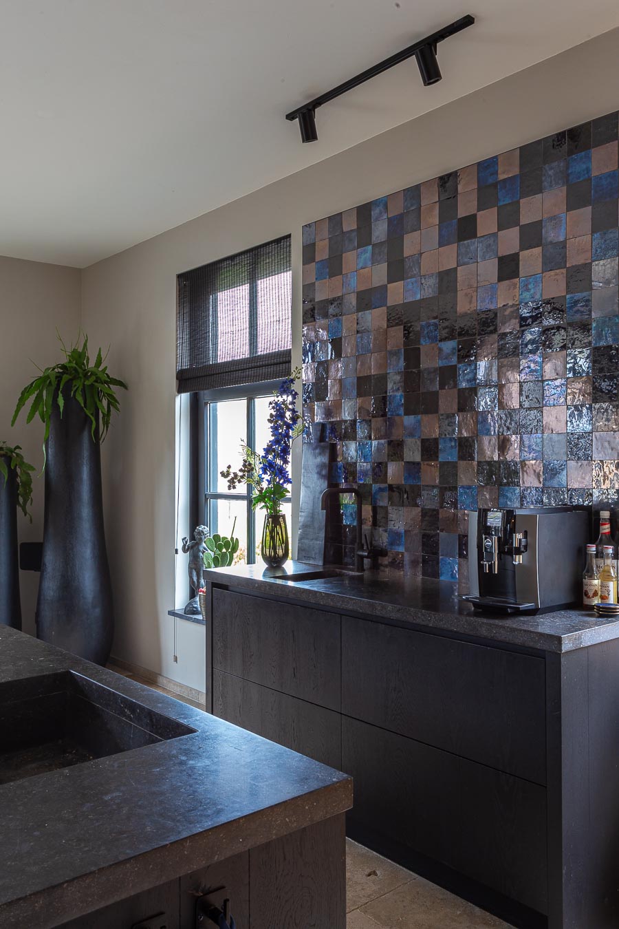 Foto: wandtegels zelliges deepbluemix 005