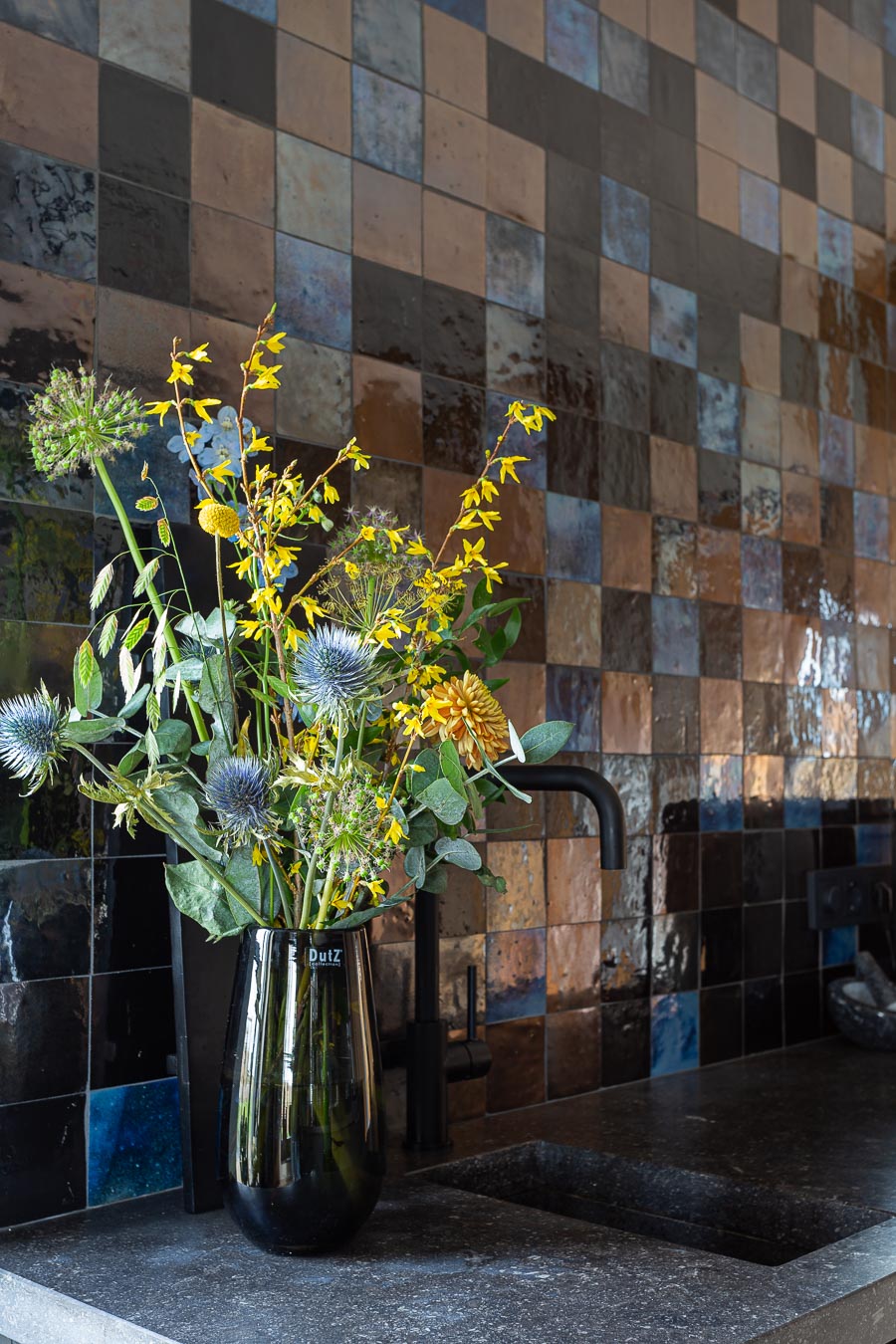 Foto: wandtegels zelliges deepbluemix 007