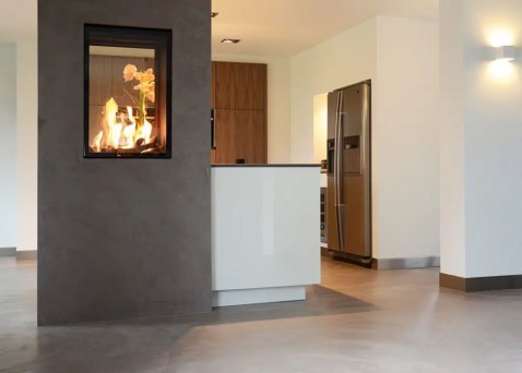 Foto : Betonlook vloer: strak design met praktisch comfort