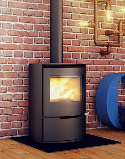 Foto: Wonennl brede houtkachel ild 12 983764