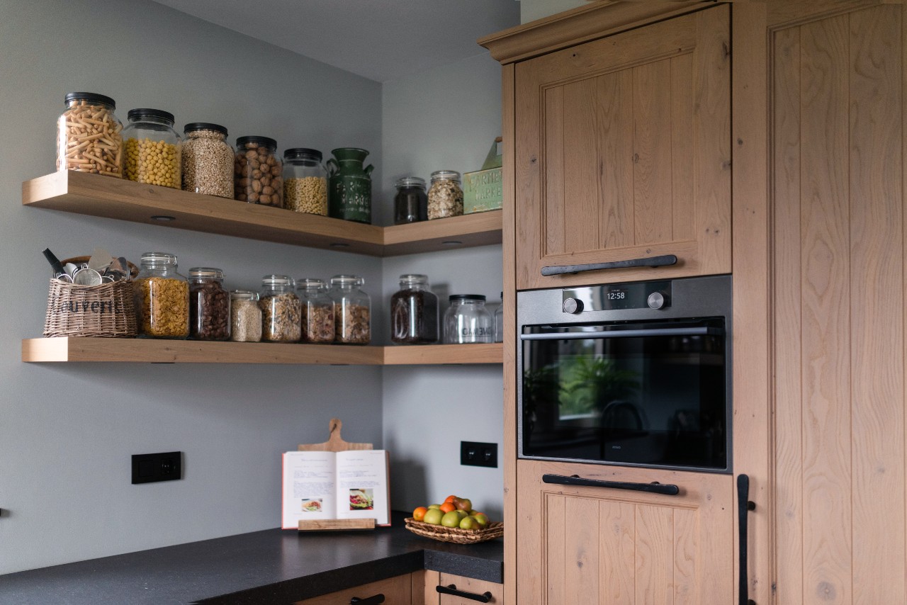 Foto: Mereno Kent keuken massief eiken detail
