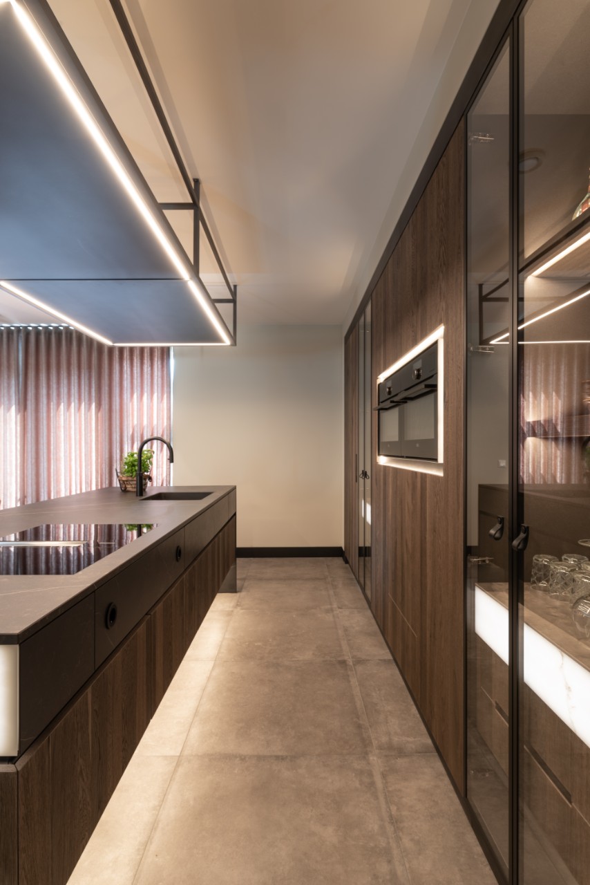 Foto: Mereno Verona Milano keuken doorkijk