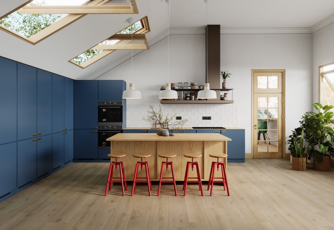 Foto: Parquetvinyl   project kitchen   Tigris Savanna