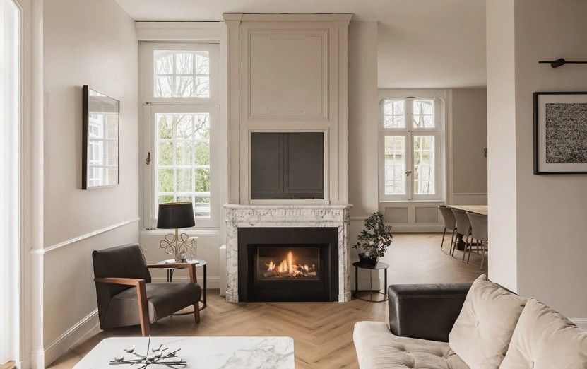 Foto : Ode aan het Franse manoir: een renovatie die historie en modern comfort verenigt