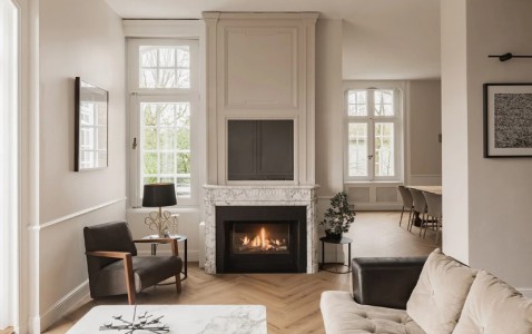 Foto : Ode aan het Franse manoir: een renovatie die historie en modern comfort verenigt