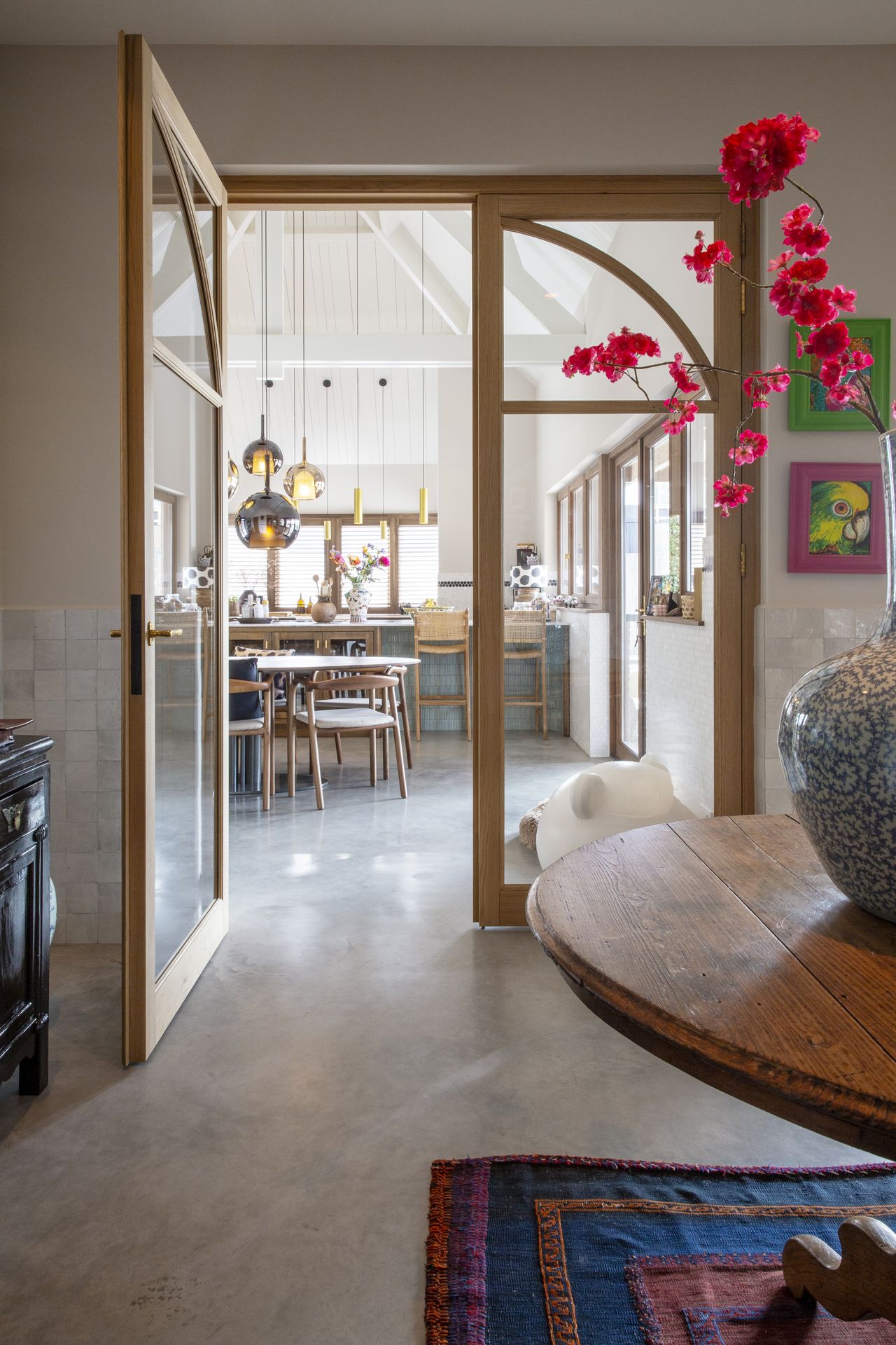 Foto: Gevlinderde woonbeton vloer in Ulvenhout 17 lr