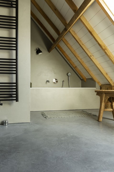 Foto : Betonlook badkamer | Willem Designvloeren