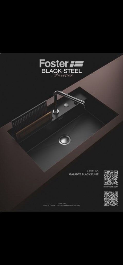 Foto : Introductie van de PVD Black-collectie van Foster: stijlvolle afwerking met maximale duurzaamheid