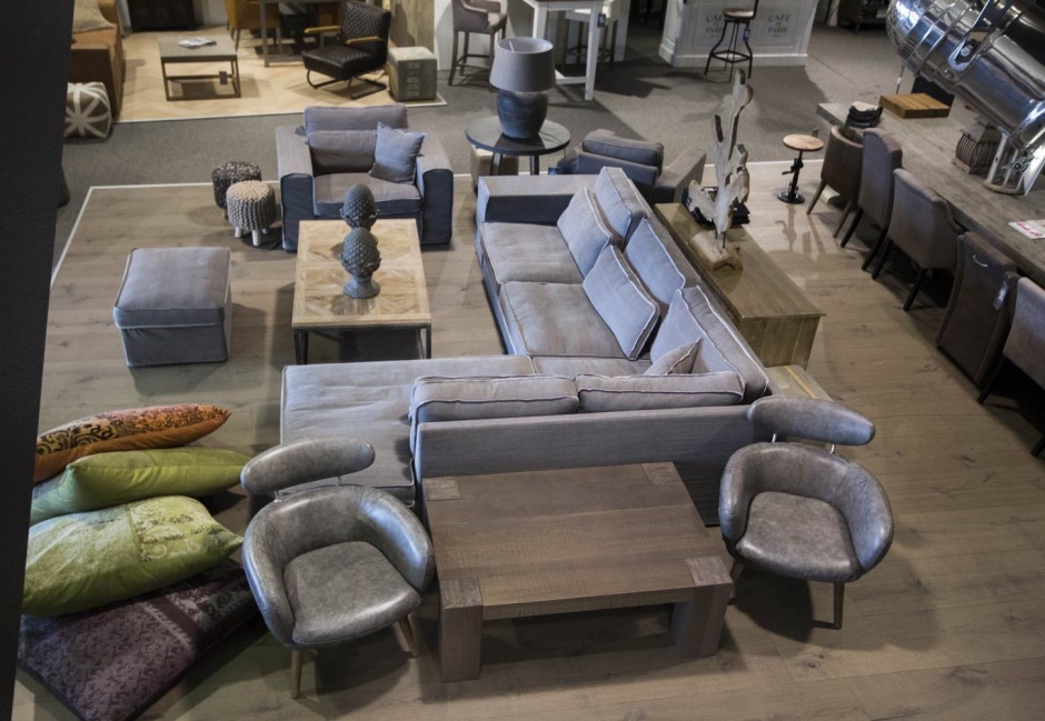 Foto: w3 hoekbank 3 t hogan bovenaanzicht