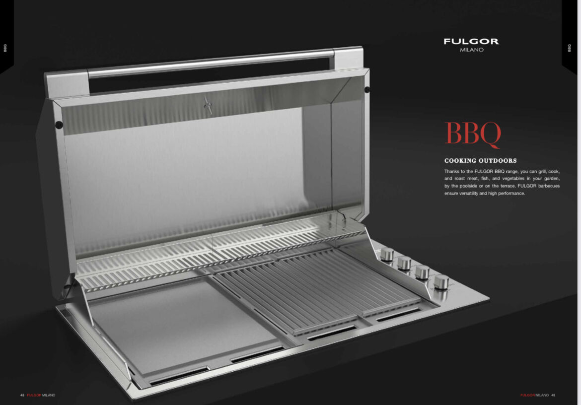 Foto: Wonennl Fulgor Milano bbq inbouw