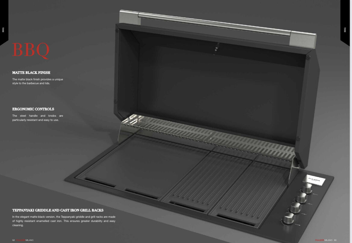 Foto: Wonennl Fulgor Milano bbq inbouw