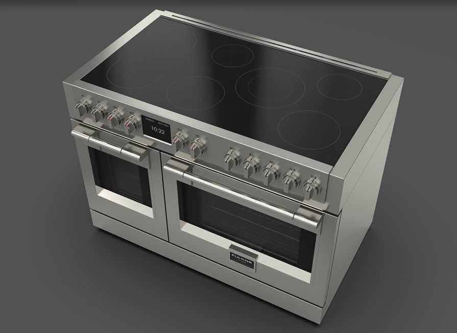 Foto : De Fulgor Milano inductiefornuis met dubbele oven