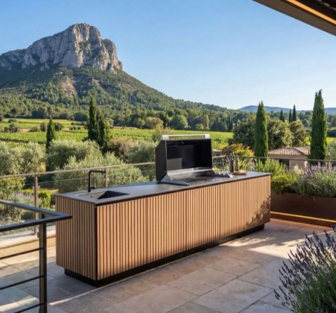 Foto : Fulgor Milano is de specialist in inbouw gas barbecues!