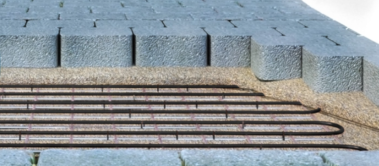 Foto : Elektrische outdoor?verwarming & vorstvrijoplossingen