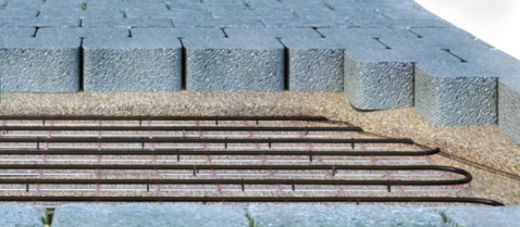 Foto : Elektrische outdoor?verwarming & vorstvrijoplossingen