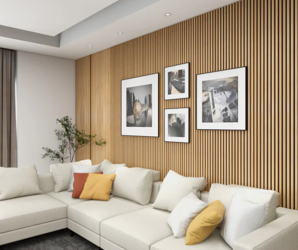 Foto : Milieuvriendelijke akoestische stijl in huis