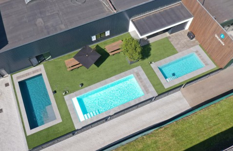 Foto : Ervaar de Belgische topkwaliteit in zwembadproductie