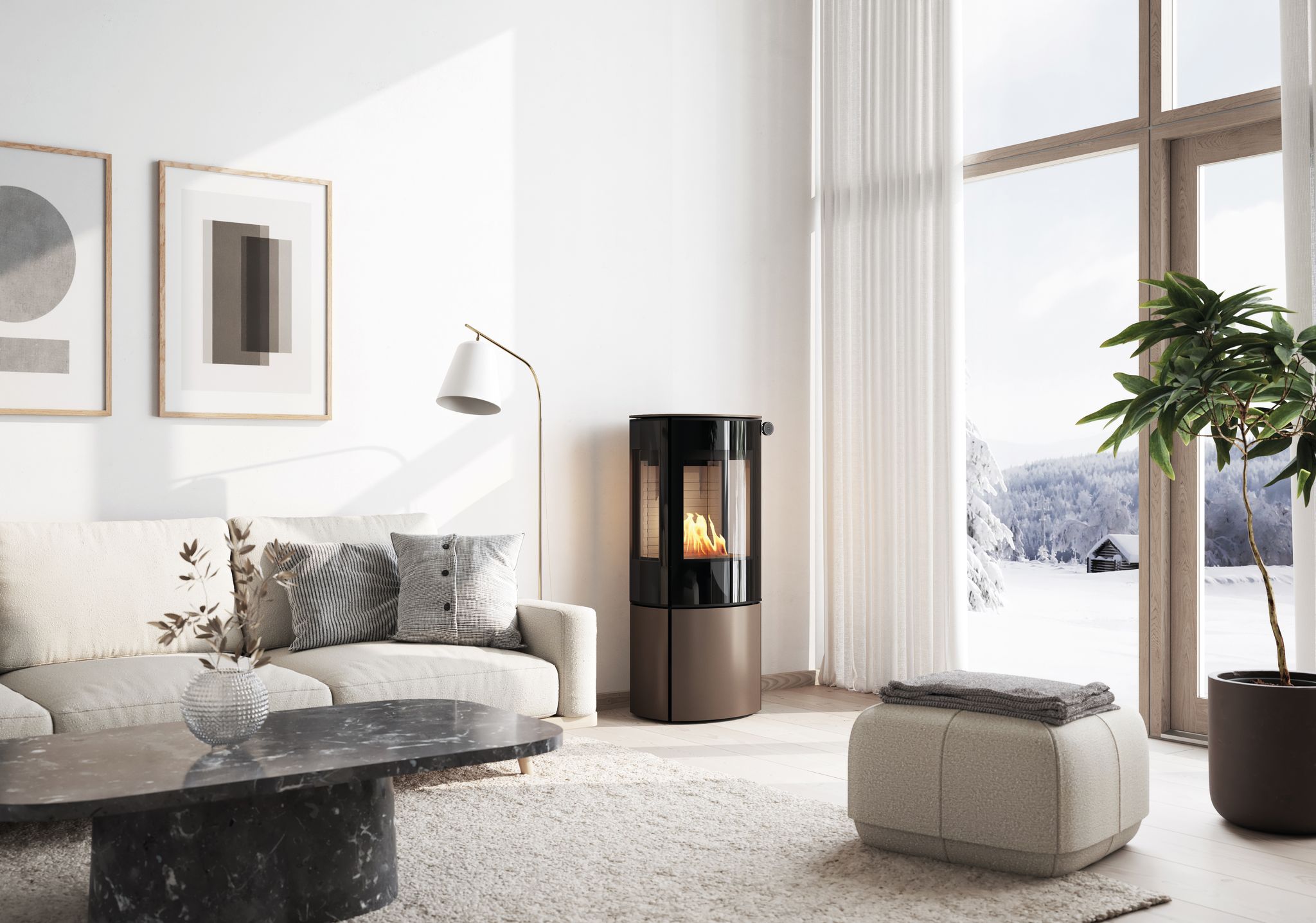 Foto: attika caro 110 bioethanol bio ethanol wonen nl