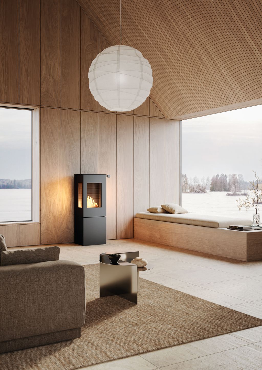 Foto: attika caro 120 schwarz bioethanol bio ethanol wonen nl