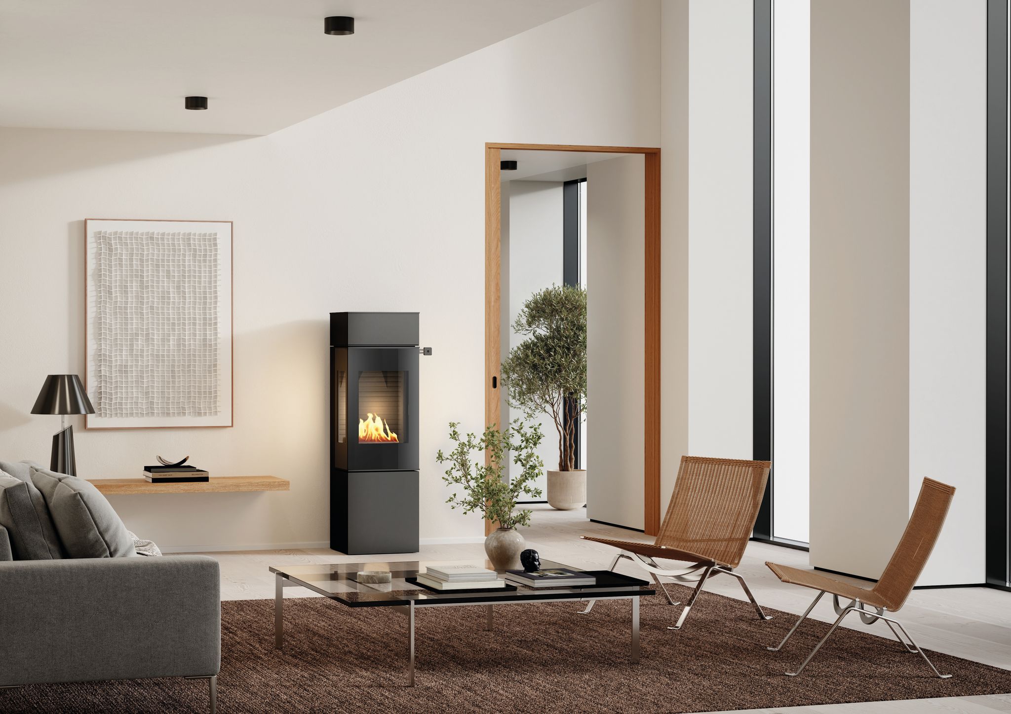 Foto: attika caro 140 bioethanol bio ethanol wonen nl kaminofen