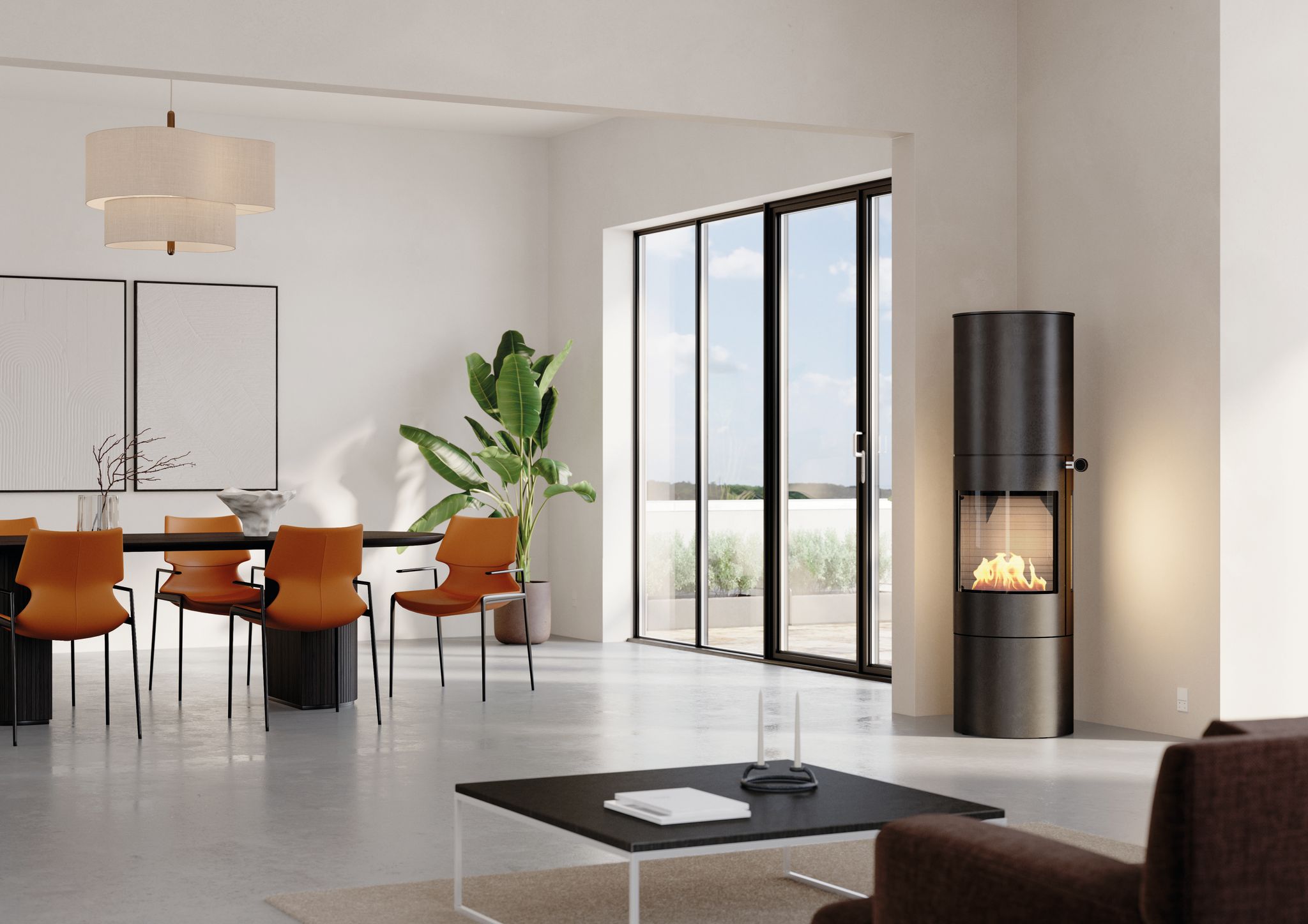 Foto: attika caro 160 bioethanol bio ethanol wonen nl esstisch