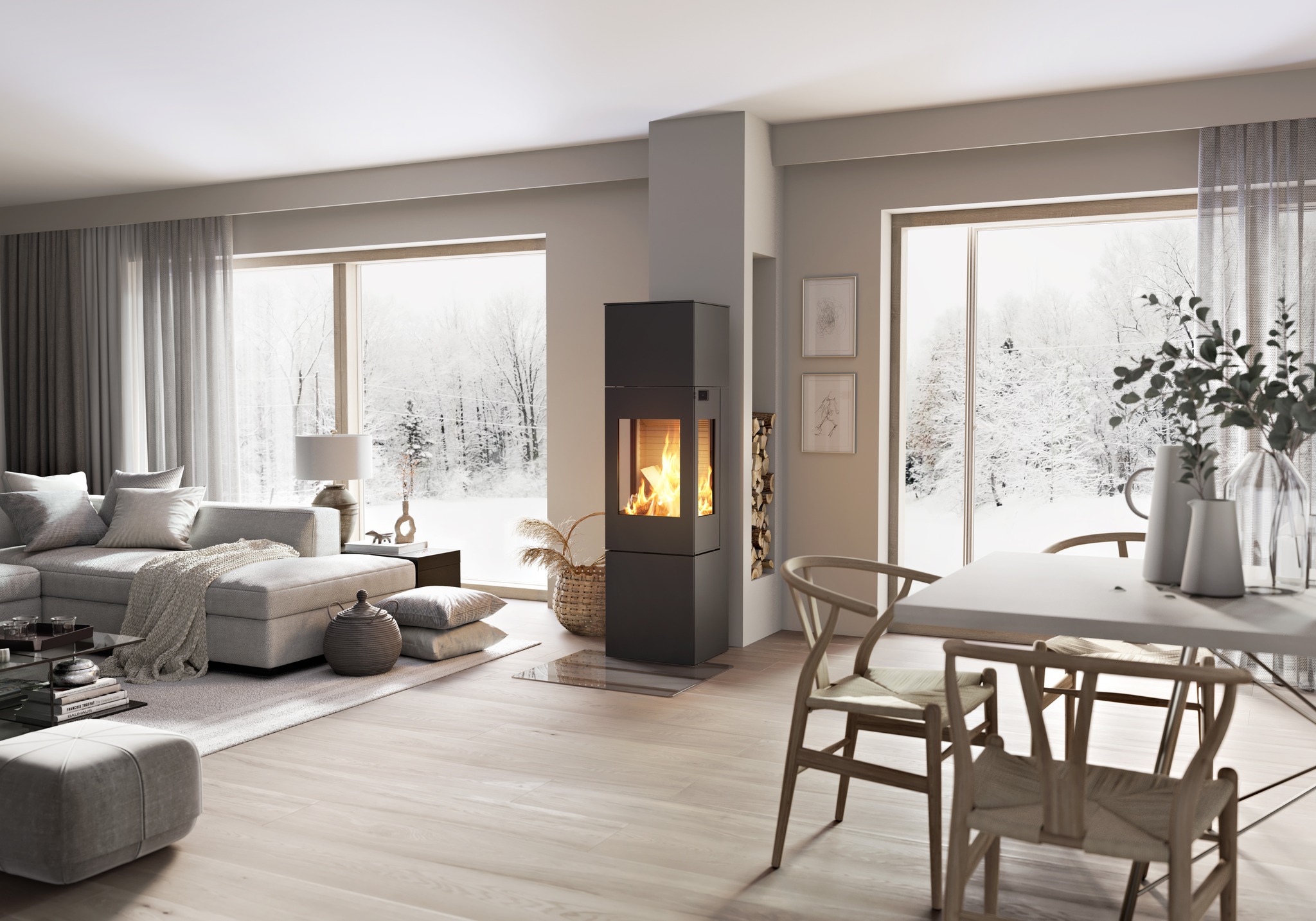 Foto: attika haard kachels wonen nl wonennl