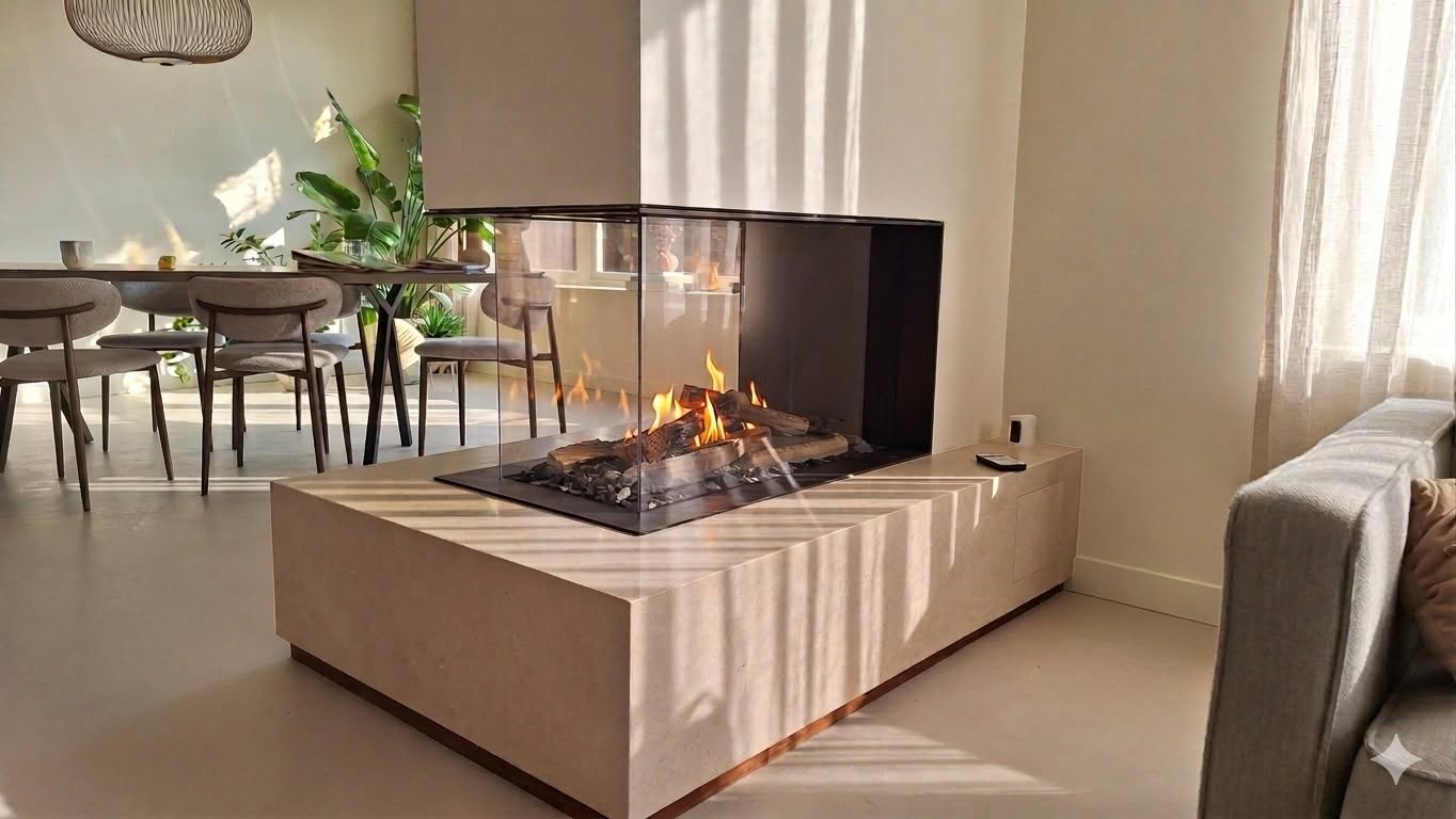Foto : Gashaard als blikvanger: welke vorm past bij jouw interieur?