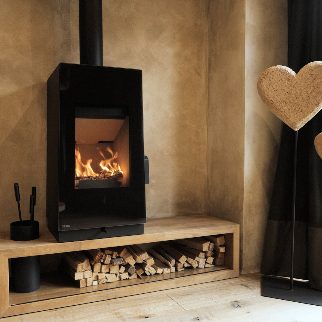 Foto : Houtkachel Rika Look - de majestueuze houtkachel