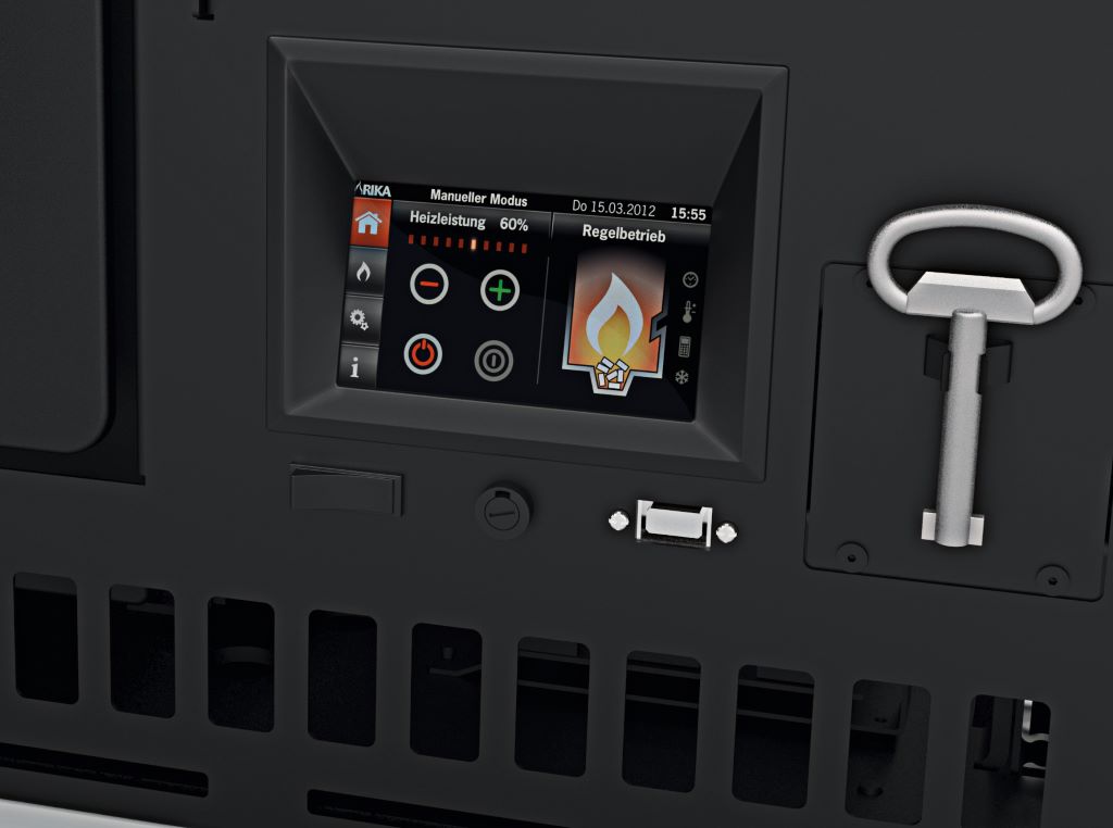 Foto: Wonennl Rika Interno inbouw pellethaard 4