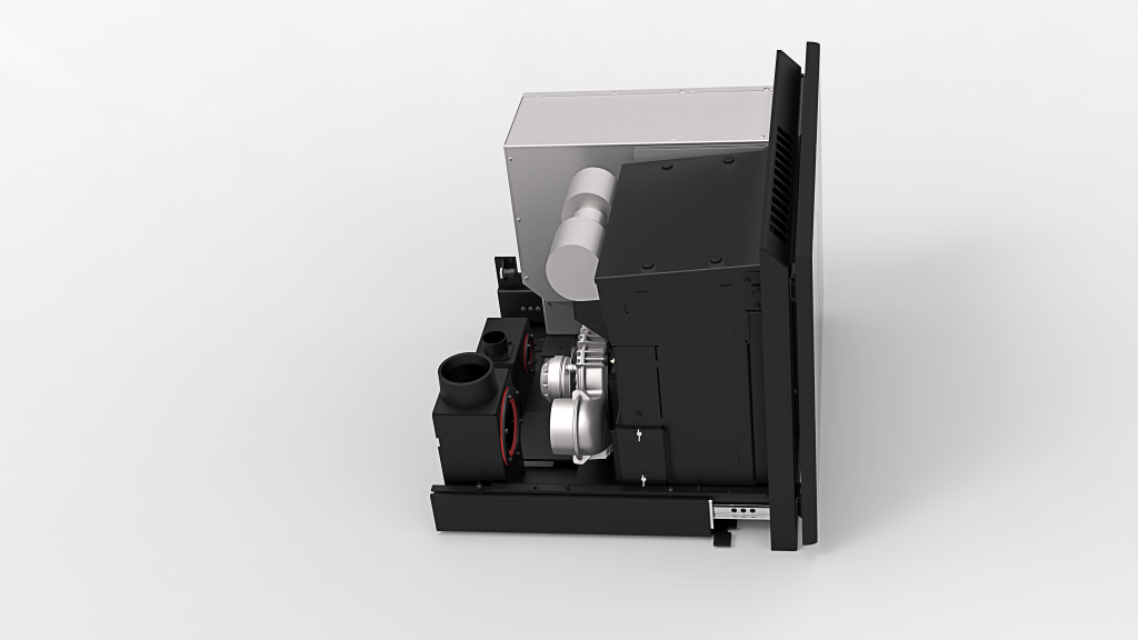 Foto: Wonennl Rika Interno inbouw pellethaard 5