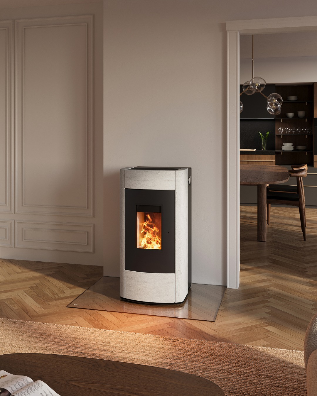 Foto: rika wonen nl pellet kachels pelletkachels