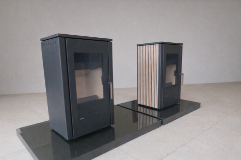 Foto : RIKA Moka houtkachel