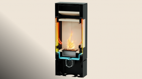 Foto : RIKA Clearview- Altijd een schone kachelruit