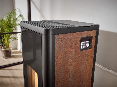 Foto : De SUMO pelletkachel van het Oostenrijkse topmerk RIKA