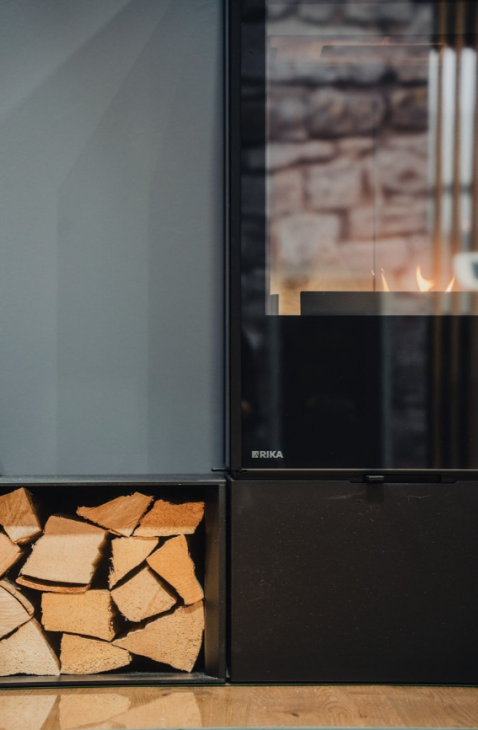 Foto : De RIKA Wood 3-s houtkachel