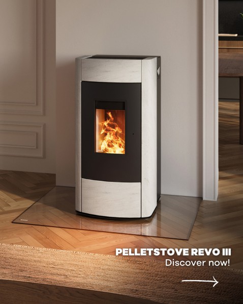 Foto : RIKA REVO III – een nieuwe standaard in pelletkachels