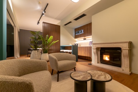 Foto : De pellet inzethaard Rika Interno