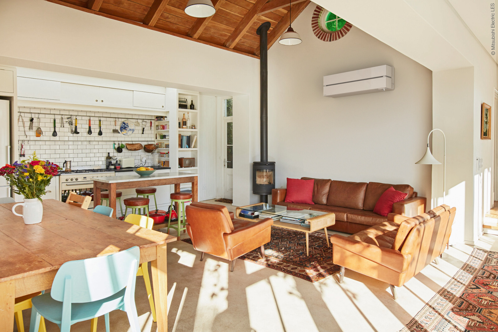 Foto : Gas besparen? Verwarm je huis met een airco