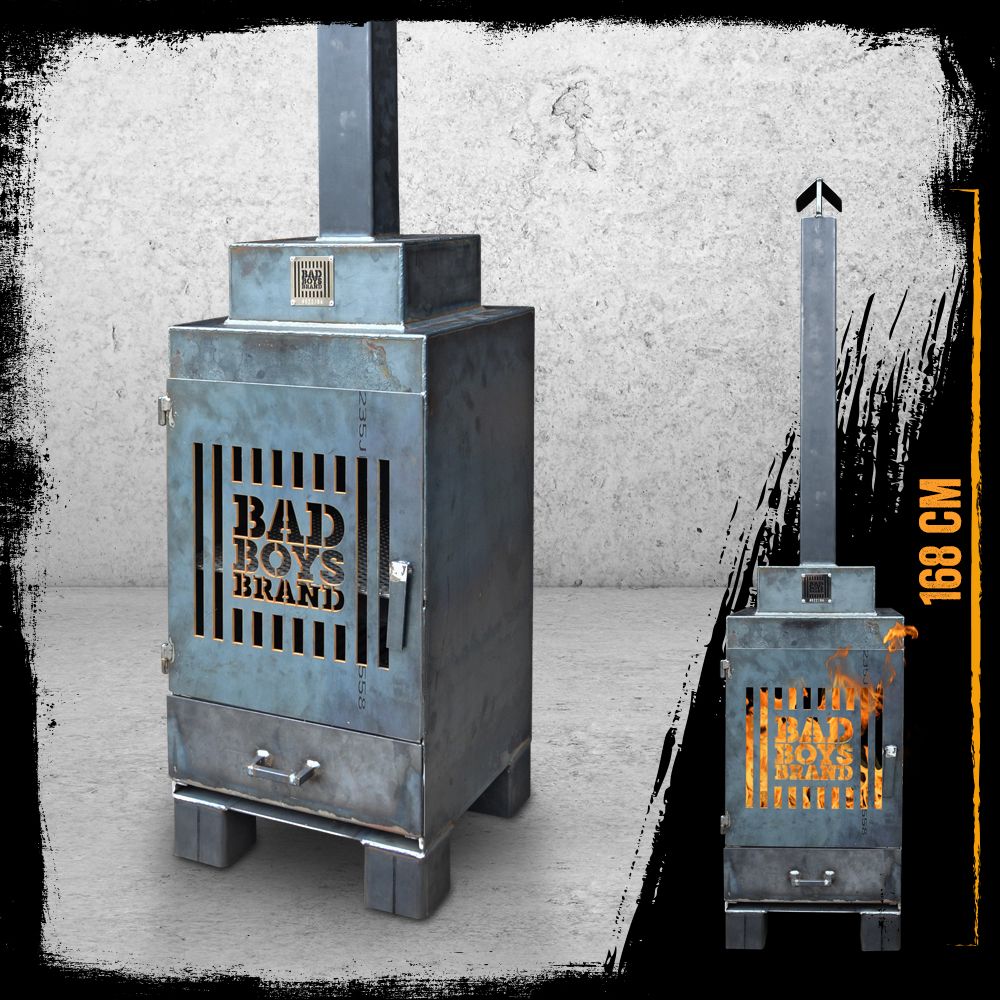 Foto : De Bad Boys Brand Thumbs Up Gate ACTIE: stoere buitenhaard nu tijdelijk extra voordelig