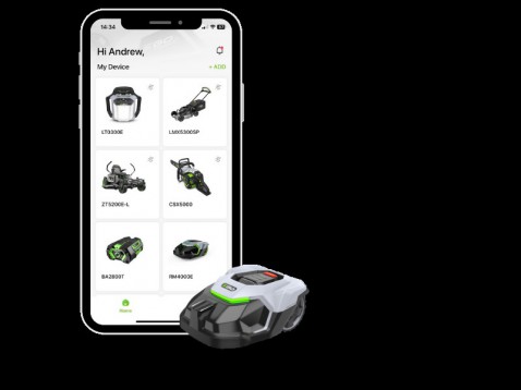 Foto : EGO Connect-app: slim beheer van je EGO Power+ gereedschap