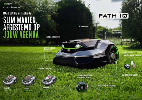 Foto : Aura-R2 : de volgende stap in slim en nauwkeurig gazononderhoud