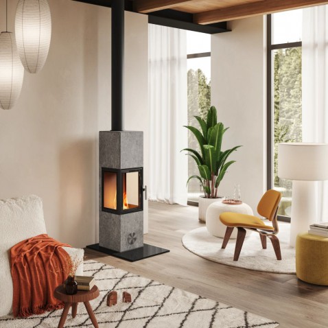 Foto : De Venetia kachel: elegante warmte in een tijdloos jasje