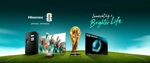 Foto : Hisense en FIFA World Cup 2026™: elke wedstrijd groots beleefd