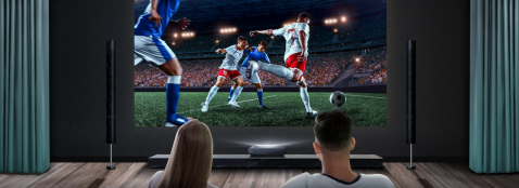 Foto : Hisense Laser TV – Breng de thuisbioscoop tot leven