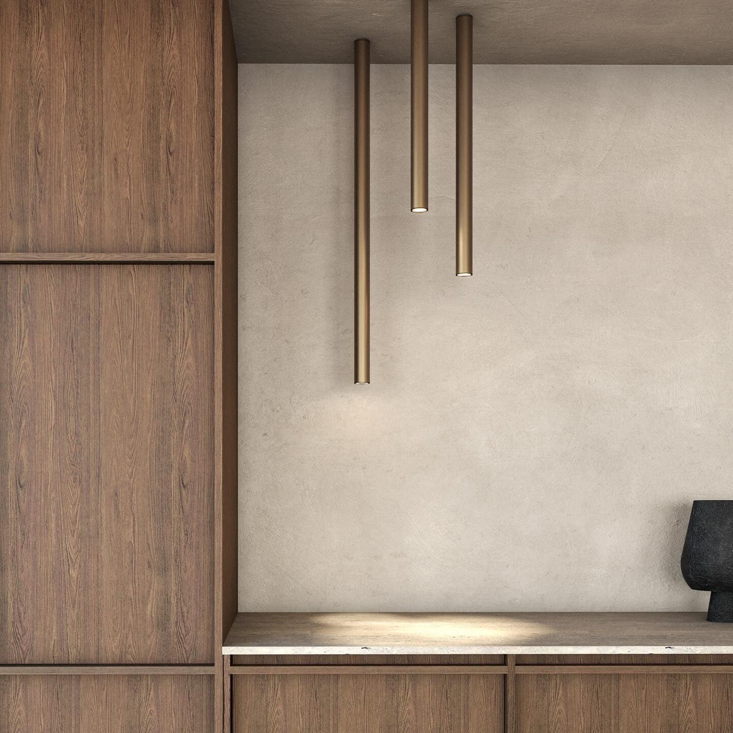 Foto : De Tubes in Brons: Breng Stijl en Energie in je Interieur