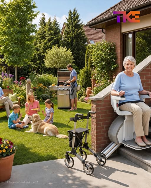 Foto : Genieten van de tuin zonder beperkingen