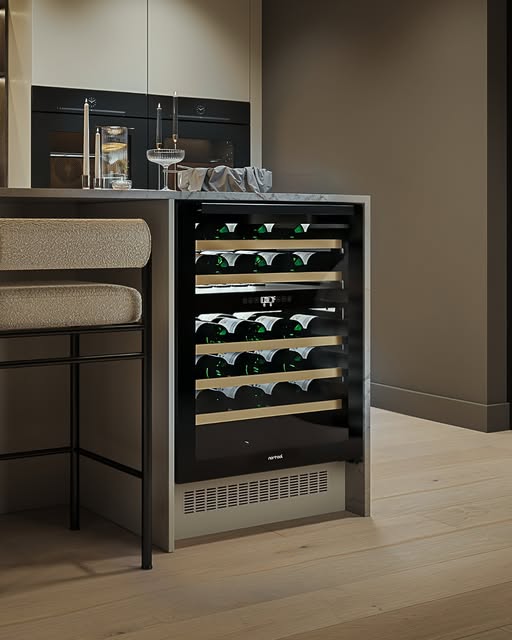 Foto : Norcool Cave 60 BU DZ: Luxe wijn bewaren met twee temperatuurzones