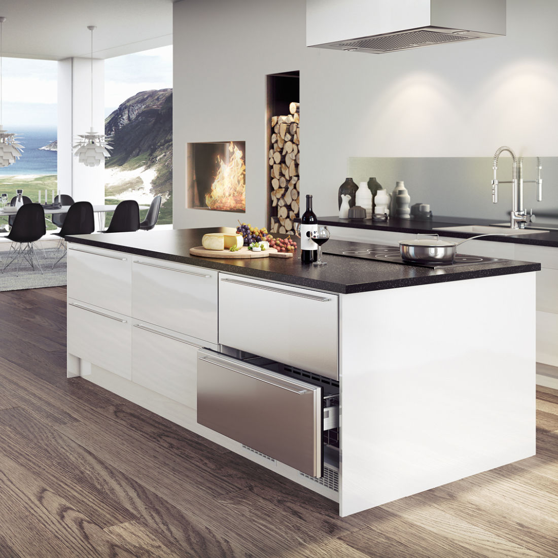 Foto : De Norcool Ladekoelkast G3: Onzichtbaar, maar onmisbaar in de moderne keuken