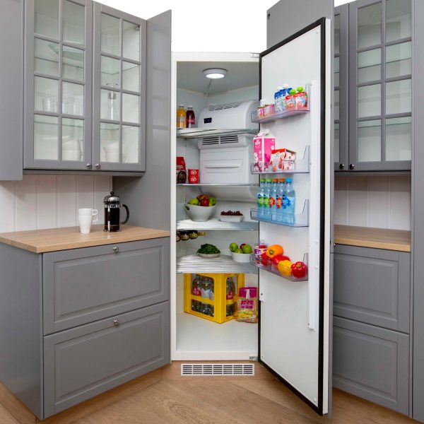 Foto : Thermocold Professioneel Inbouw Hoekkoelkast – Slim, Stijlvol en Ruim