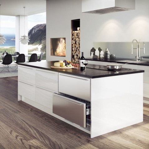 Foto : De Norcool Ladekoelkast G3: Onzichtbaar, maar onmisbaar in de moderne keuken